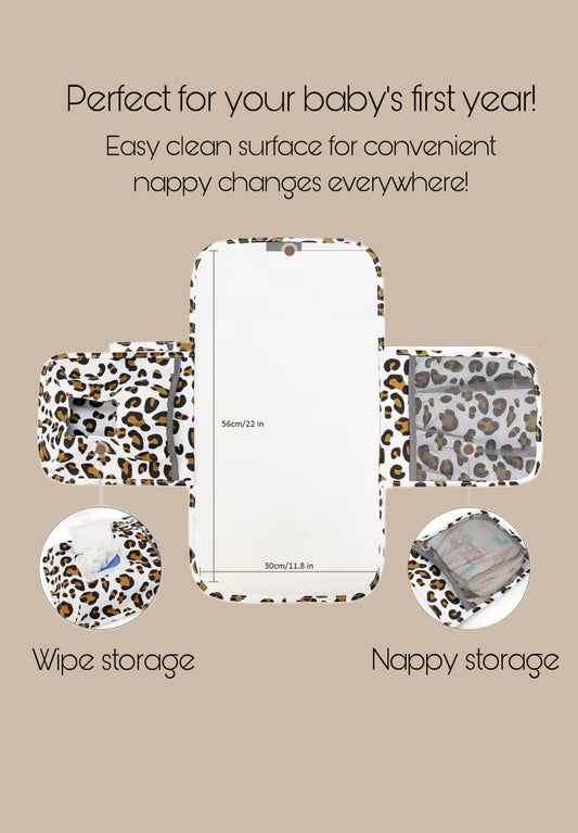 Foldable changing mat